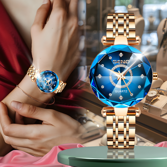 ELEGANCIA CRISTALINA® Reloj de Lujo